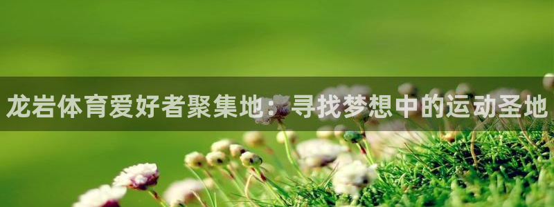 公海赌赌船官网下载平台：龙岩体育爱好者聚集地：寻找梦